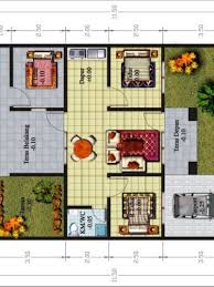 Oleh karena itu, dibawah ini akan kami berikan 30 contoh desain rumah 4 kamar tidur tanpa terasa sumpek dan kumuh. 4 Aneka Denah Rumah 3 Kamar Tidur 10x15 M Yang Minimalis Rumahminimalispro Com