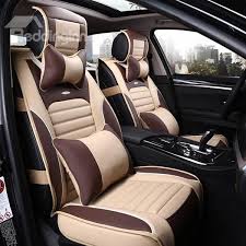 Sporty Premium Leather Material Comfortable Dual Color Car Seat Cover Custom Car Seat Covers Leather Car Seat Covers Car Seats