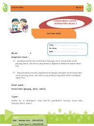 Rpp matematika kelas 3 sd pengukuran waktu. Lks Kel 5 Nim 132 Dan 140