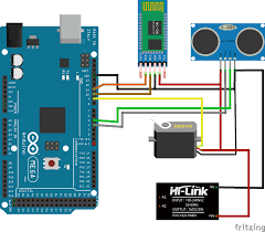 Arduino Radar System Using Processing Android App And Ultrasonic Sensor Arduino Elektronika Prilozheniya