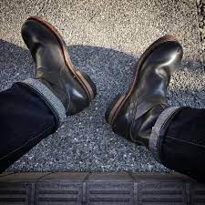 たいち on instagram 墓参りに行ってきまスタイル 深いシワ入ってるなぁ fashion ootd denim redwing pt91 engineerboots aging レッドウィング エンジニアブーツ アメカジ エンジニアブーツ スタイル ブーツ コーデ