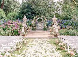 The Floral Adorned Garden Wedding Of Our Dreams Enchanted Garden Wedding Garden Wedding Venue Dream Wedding Venues