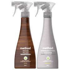 ميثود ملمع خشب منظف ستانلس ستيل 354مل