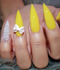 Stiletto nails are a new nail trend in the fashion world and meant for women who want to stand out the black heart nail design is on top among all other easy stiletto nails designs and ideas and goes. 30 Cool And Trendy Stiletto Nail Art Designs Ostty