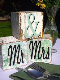 (7) wedding photo and invitation personalized wooden shiplap sign. Easy Wedding Decor Mr And Mrs Blocks Diy Wedding Decorations Decoupage Wedding Diy Wedding