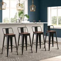 Shop target for bar stools & counter stools you will love at great low prices. Counter 24 27 Low Back Bar Stools Counter Stools You Ll Love In 2021 Wayfair