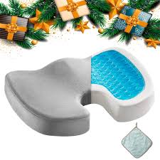 Free shipping on many items | browse your favorite brands | affordable prices. Gel Seat Cushion Memory Foam Coccyx Cushion U Shape With Soft Velour Cover Non Slip Bottom For Sciatica Tailbone Low Back Pain Herniated Disc Car Home Office Wheelchair Grey Buy Online At
