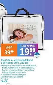 Ten Cate 4 Seizoenendekbed 1 Persoons 140x220 Cm Aanbieding Bij Albert Heijn