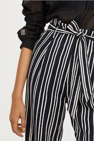 Black And White Pants Womens Pdp White Shirts Women Stripe Pants Outfit Black And White Pants