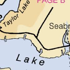 Map And Nautical Charts Of Clear Lake Galveston Bay Tx