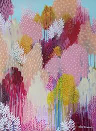 In the yarra valley, east of melbourne, australia, artist clair bremner lives surrounded by what she calls a natural tangle of vegetation. In The Morning Original Painting By Clair Bremner Abstract Art Abstract Painting Abstract Art Painting Contemporary Abstract Art Abstract