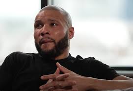 Chris Eubank Jr becomes visibly emotional as he wipes tears away while  discussing complicated relationship with father