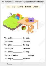 Image Result For Preposition Worksheets In On Under Preposition Worksheets Preposition Worksheets Kindergarten Prepositions