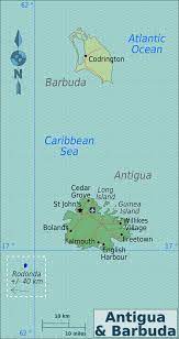 Reisewarnungen für antigua und barbuda. Map Antigua And Barbuda Overview Map Weltkarte Com Karten Und Stadtplane Der Welt