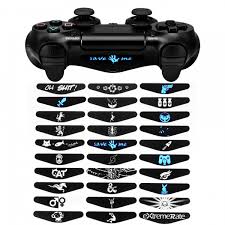 30pcs Set Cartoon Animal Light Bar Decals For Ps4 Slim Pro Controller Stickers Skins Wish