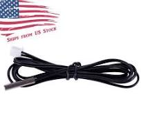 NTC Thermistor Temperature Sensor Probe 10K 3950 20 Inch 50cm Length  Waterproof