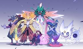 Artstation Dream Team Pokemon Gary Vanaka Pokemon Teams Pokemon Fan Art Sableye Pokemon