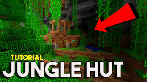This one is in the jungle biome! Minecraft Easy Simple Jungle House Tutorial Biome House Secret Cave Youtube