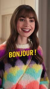 "Oui Oui Baguette !" Un french accent 👌 #emilyinparis #emilyinparissaison3  #frenchaccent #parisian #lilycollins
