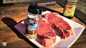 Perfect Grilled Steak On The Weber Charcoal Grill | Steak And Potatoes -  Youtube