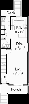 Image by bedford brownstone realty. Duplex House Plans Brownstone House Plans D 445