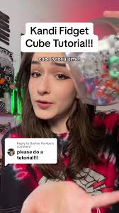 Replying to @Baylee Rambo super scuffed DIY Kandi Fidget Toy tutorial!!  DISCLAIMER: i did NOT come up with this design myself, i learned how to  make this as a kid and forgot where i saw a tutorial ...