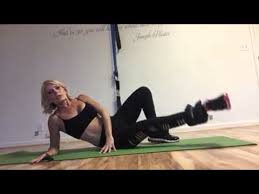 inner thigh lifts with ankle weights