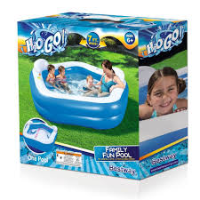 H2ogo 7 X 6 9 In 2020 Cool Pools Kiddie Pool Blow Up Pool