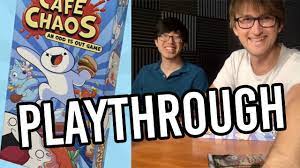 The second famous board game from the odd 1's out is here! Playthrough Cafe Chaos The Odd1sout Card Game Youtube