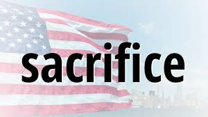 Loss goods sold at a sacrifice. Correct Spelling For Sacrifice Youtube