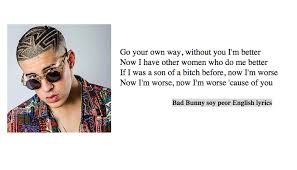 So when i get into acting, it's going to be to do it well, something bad bunny. Best 9 Bad Bunny Lyrics And Phrases Nsf Music Magazine
