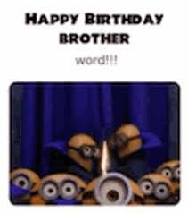 For me, it is the source of happiness and strength because of you. Happy Birthday Brother Gifs Tenor