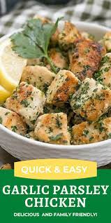 Chicken With Garlic And Parsley Recipe Best Chicken Recipes Chicke Recipes Chicken Recipes