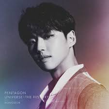 This unwhitewashed photo of hongseok. Universe The History Hongseok Version