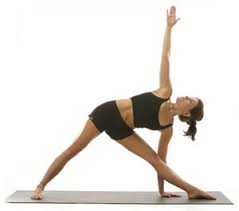 Pose Of The Month Triangle Yoga Poses For Beginners Yoga Sequences Yoga For Knees
