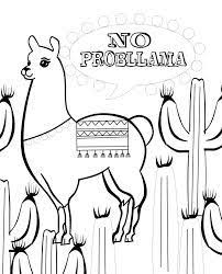 Llama coloring pages cute south america animal free. Image Result For Llama Coloring Page Coloring Pages Clip Art Freebies Wood Crafts