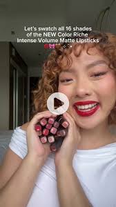 You ask, we deliver. The COLOR RICHE Intense Volume Matte Lipsticks are  BACK, SLIMMER, BOLDER, and BETTER 💋🤎 Featuring a wide range of 16 shades  that offer a lippie for everyone. Check out now in the ...