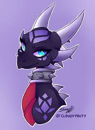 Probably The Only Time I Ve Successfully Drawn Cynder S Face Accurately Dragon Art Spyro And Cynder Spyro The Dragon