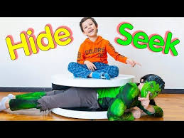 Artem And Funny Play Hide And Seek Home Game For Children Youtube Games For Kids Kids Entertainment Childrens Games