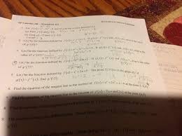 Select from hundreds of ap calculus problems from this test bank to improve your exam scores, grades and ace the ap exam. Vative Of Lovers O 12 F 1 10 What Is The Value Chegg Com