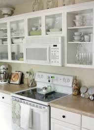 Especially note the space around the stand mixer in the photo above. Painted Furniture Ideas How To Convert Cabinets To Open Shelving Painted Furniture Ideas