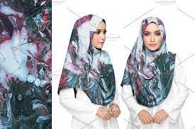 Download Chiffon Hijab Mockup Set Creative Market