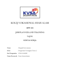 Pertanyaan tentang data diri anda. Contoh Kertas Kerja