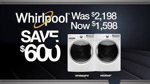 Check spelling or type a new query. Black Friday Discounts On Whirlpool Appliances At Grand Appliance And Tv Youtube
