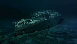 The wreck of the rms titanic will be stripped of historic treasures for the first time during a planned the wreck of the titanic could be lost forever, say scientists, after the first dive expedition in 14 years. Titanic Wreck Painting On Behance