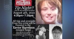 Xavior Harrelson reward fundraiser scheduled for Wednesday in Grinnell