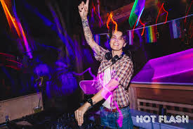HOT FLASH was a doozy this past Saturday at @roosterfish.weho! We  celebrated pride, our photographer @annamichhh's birthday, melted 🧊with a  donation to the @bailfundnetwork and danced all night with DJs  @theonlygoldstar and @