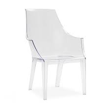 Clair Clear Dining Chair Mitchell Gold Bob Williams Clear Dining Chairs Clear Chairs Dining Chairs