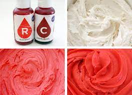 Now, mix in the color. How To Make Christmas Frosting Two Sisters