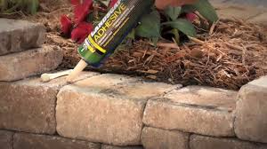 Round concrete fire pit kit no. Titebond Provantage Landscape Adhesive Youtube